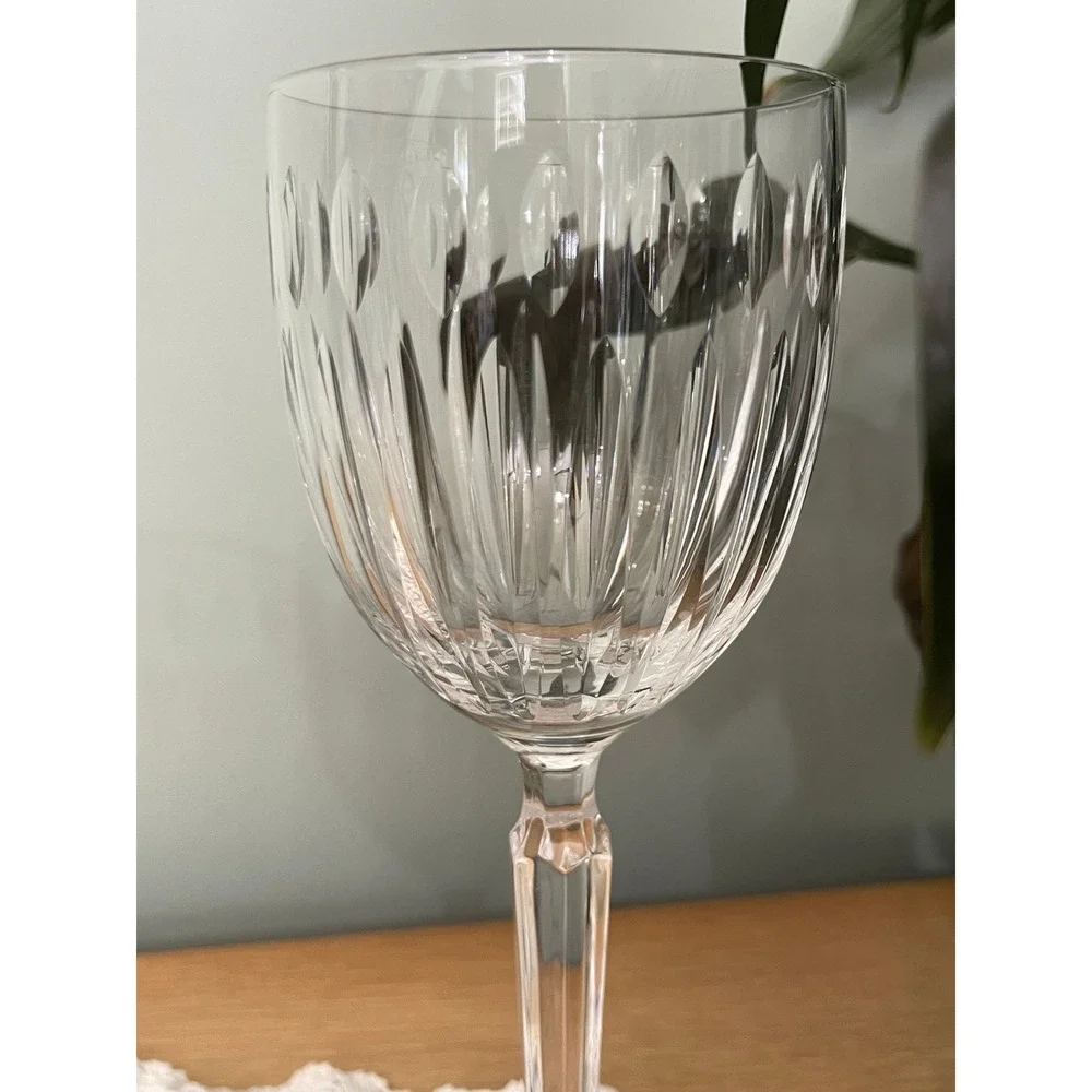 Pair Vintage Cristal D'arques-Durand RESONANCE Water Goblet